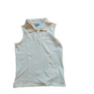 Yellow Polo Tank Top Size Medium